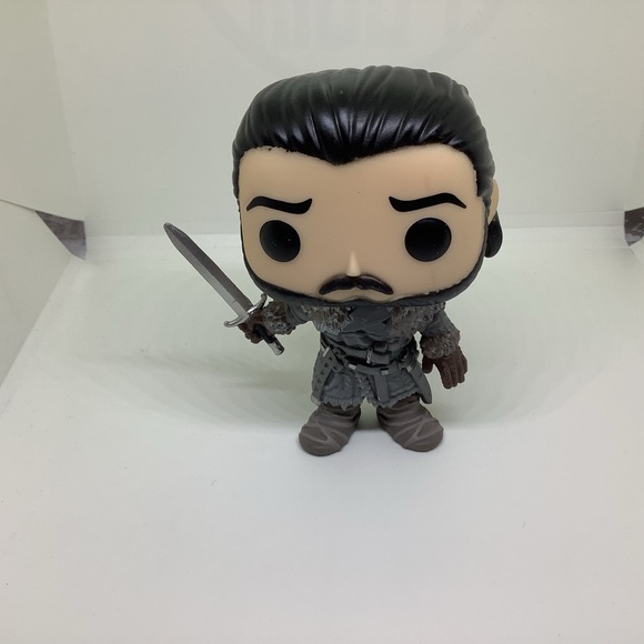 Funko Pop! Jon Snow Figure - Black and Gray #61 Game Of Thrones - Picture 7 of 12